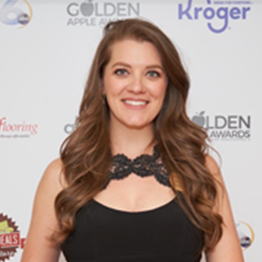 Photograph of Amber Dodds smiling